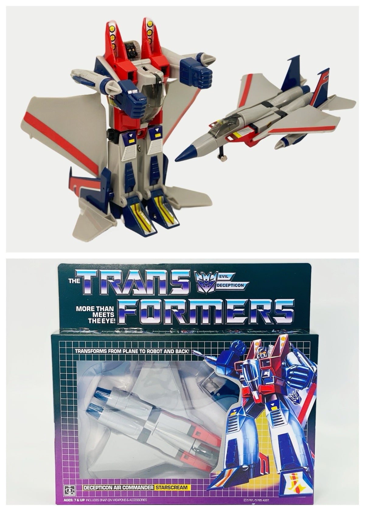 Starscream Transformers G1 Brand New Freeshipping