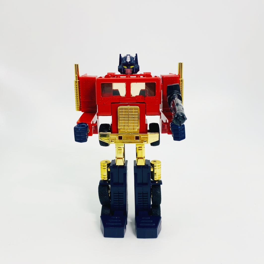 Transformers G1 Optimus Prime Vintage Special Version Black, White, Gold, Clear, Bright Brand New Freeshipping