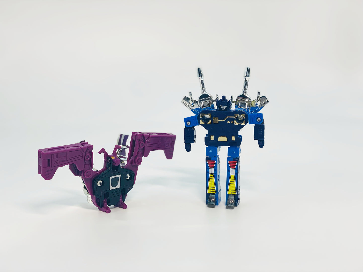 Transformers G1 Cassettes Laserbeak and Frenzy, Ravage and Rumble, Ratbat and Frenzy Reissue Version Brand New Freeshipping