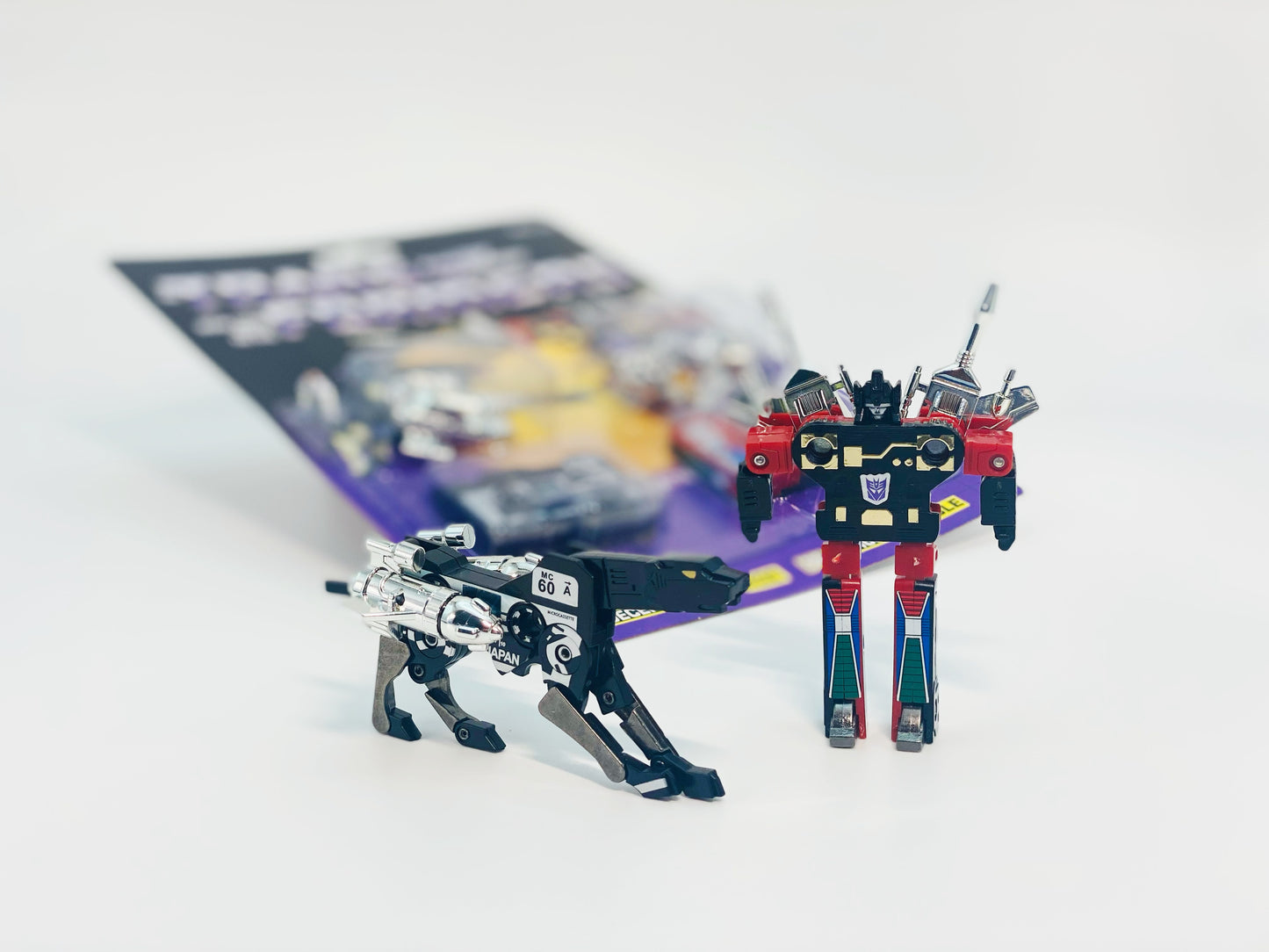 Transformers G1 Cassettes Laserbeak and Frenzy, Ravage and Rumble, Ratbat and Frenzy Reissue Version Brand New Freeshipping