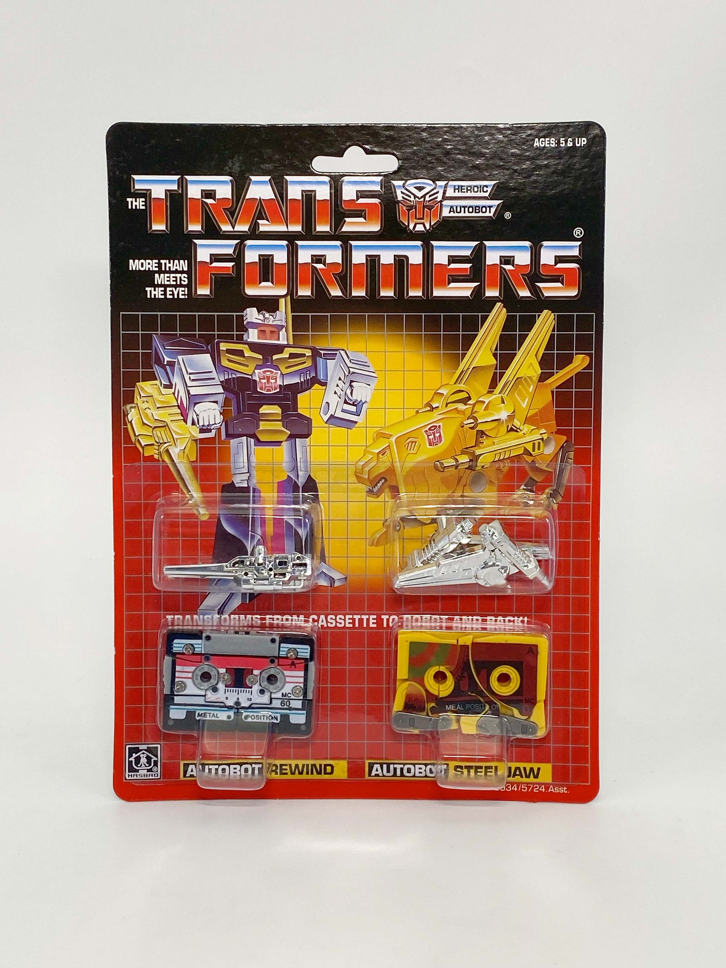 Cassettes Laserbeak and Frenzy, Ravage and Rumble  8 sets ( Fit in Soundwave) G1 Transformers Brand New Freeshipping