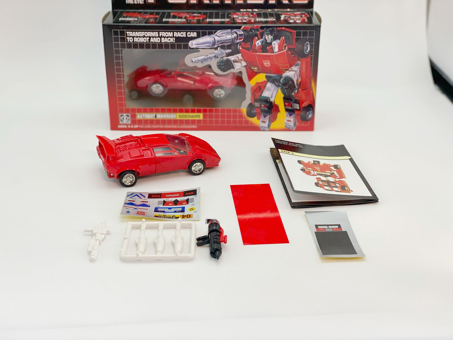 Sideswipe G1 Transformers Brand New Freeshipping